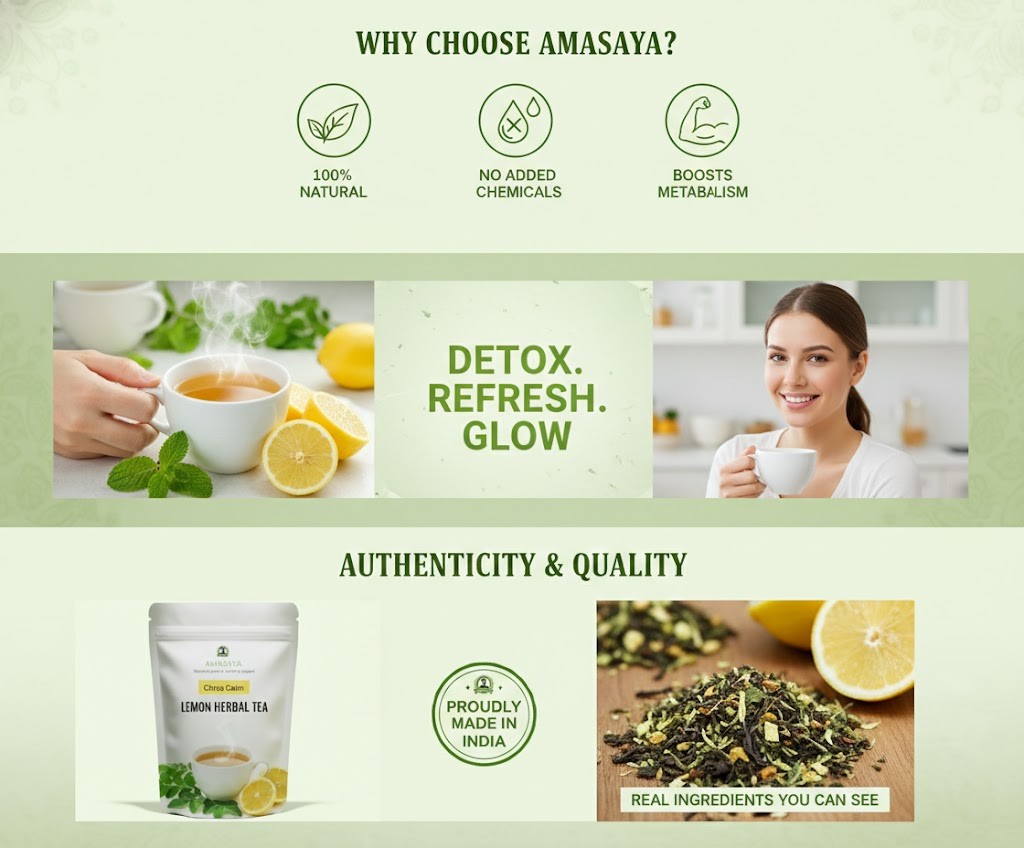 all in one herbal lemon tea